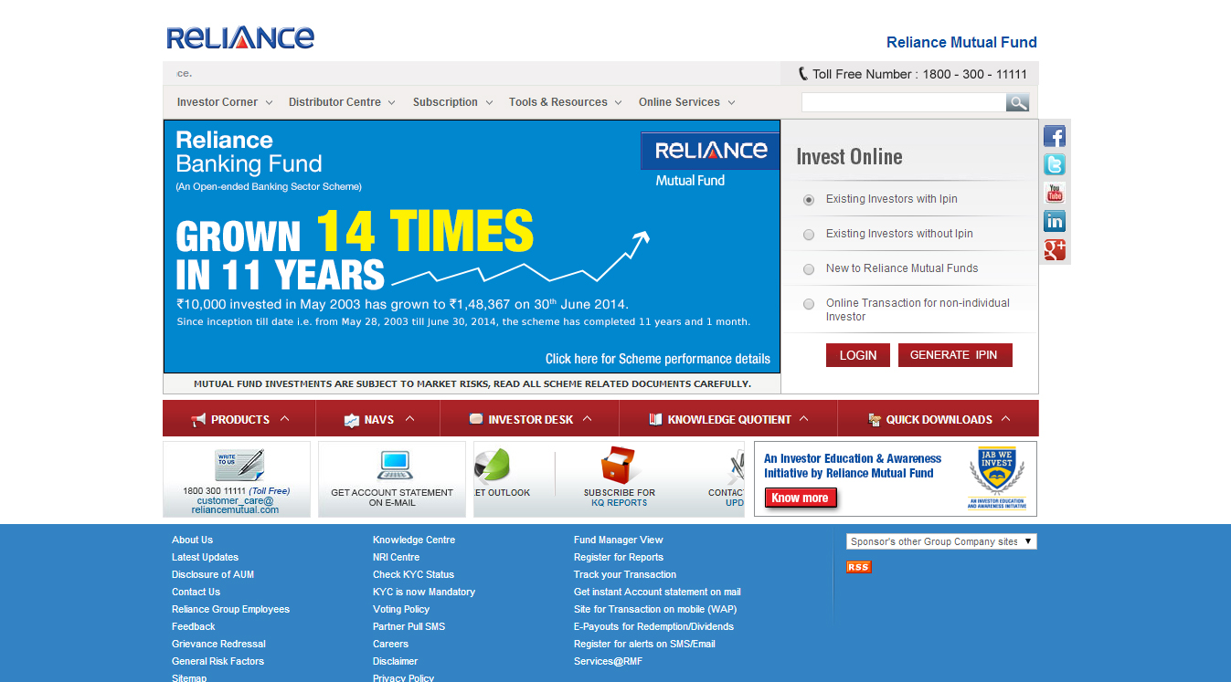 Reliance Mutual