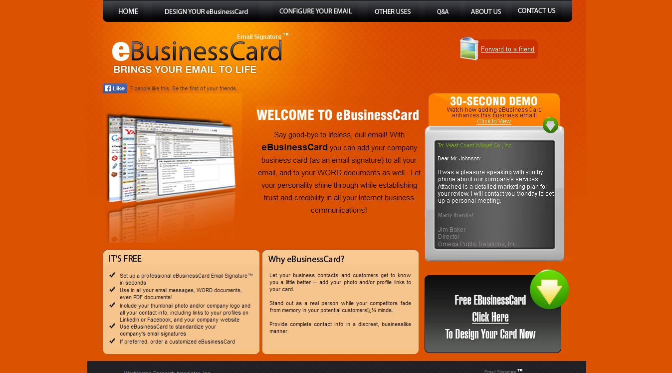 EBusiness Card