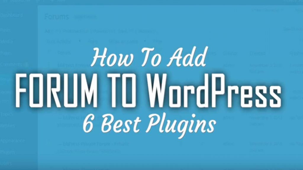 WordPress Forum Best Forum Plugins For Your Website